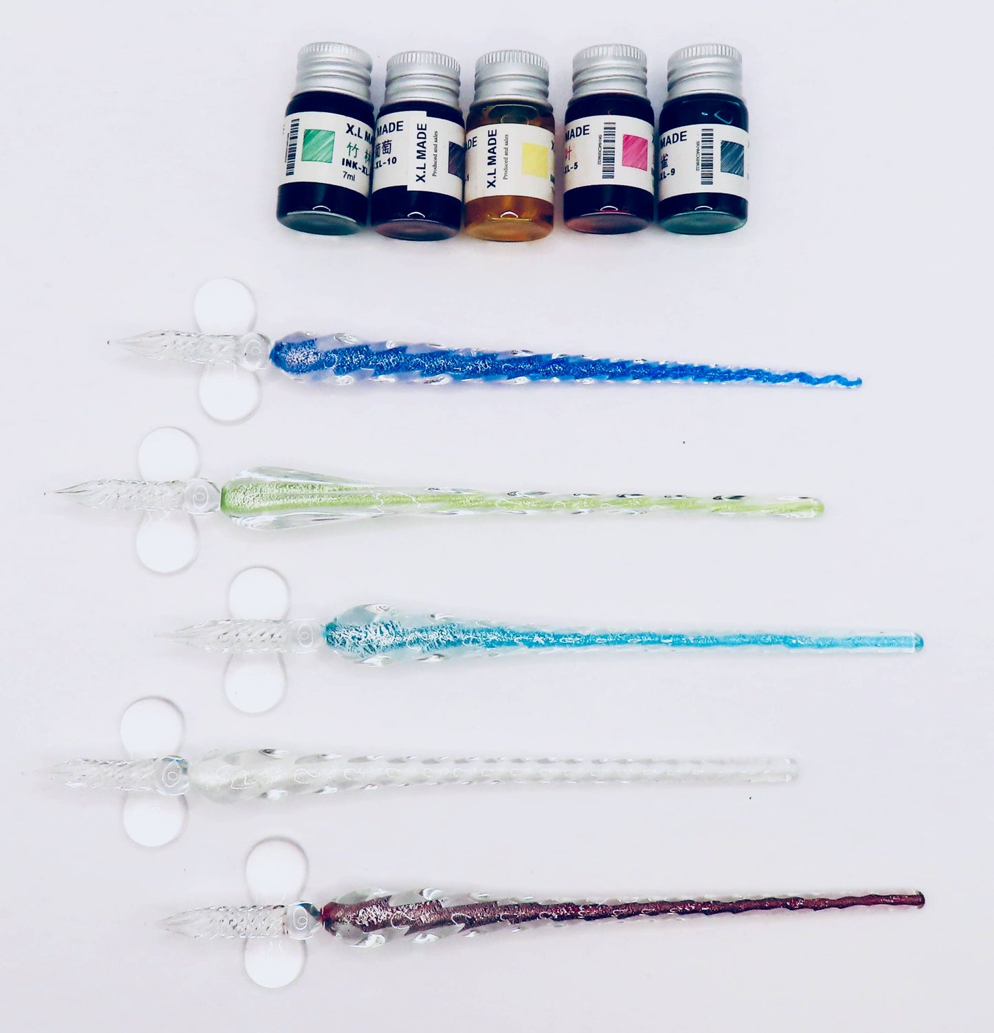 Hand-blown Glass Calligraphy Quill