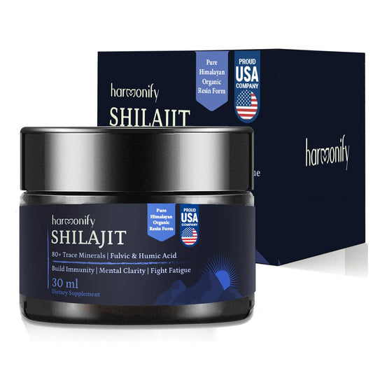 Pure Himalayan Shilajit Resin | 60 Day Servings 30ML
