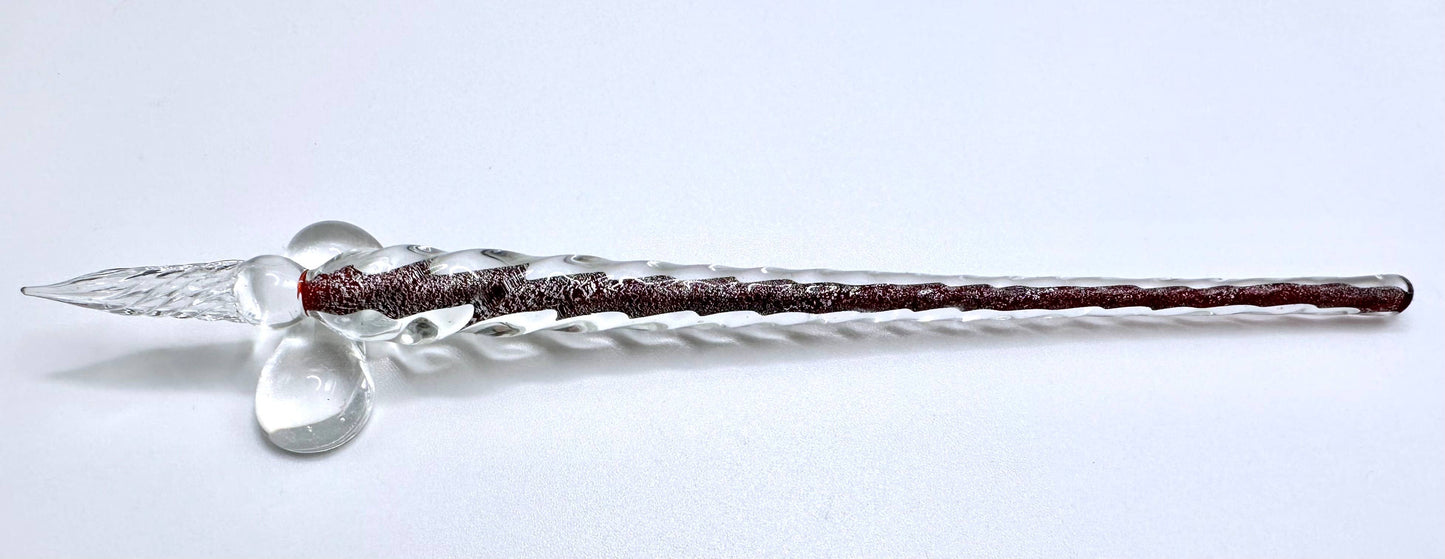 Hand-blown Glass Calligraphy Quill