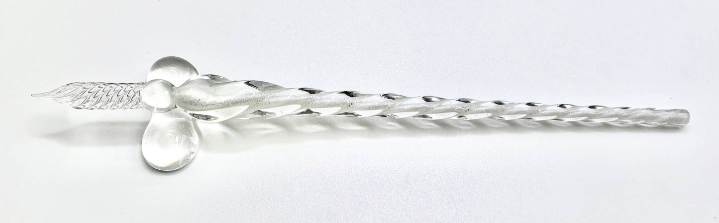 Hand-blown Glass Calligraphy Quill