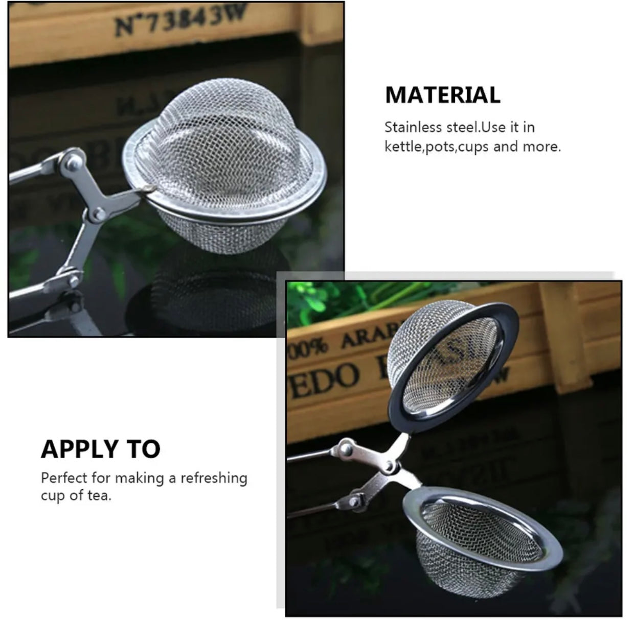 Herbal Tea Infusion Mesh Strainer