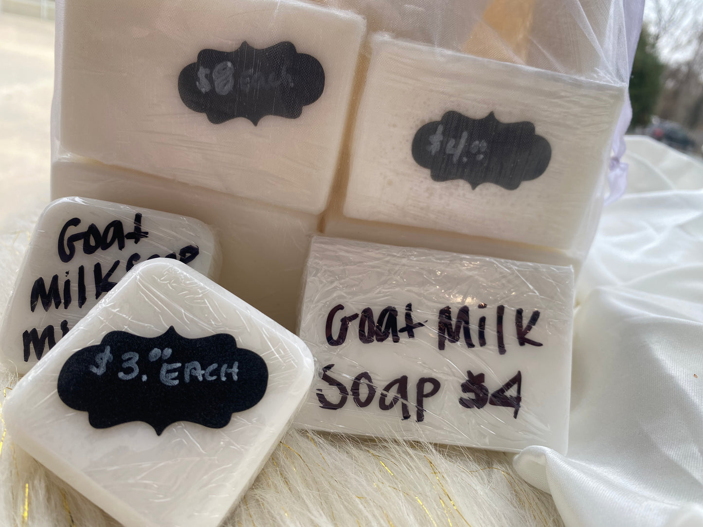 Goat Milk Soap | Herbal + Lavender | Unscented | Locally Made by McDowell Farms