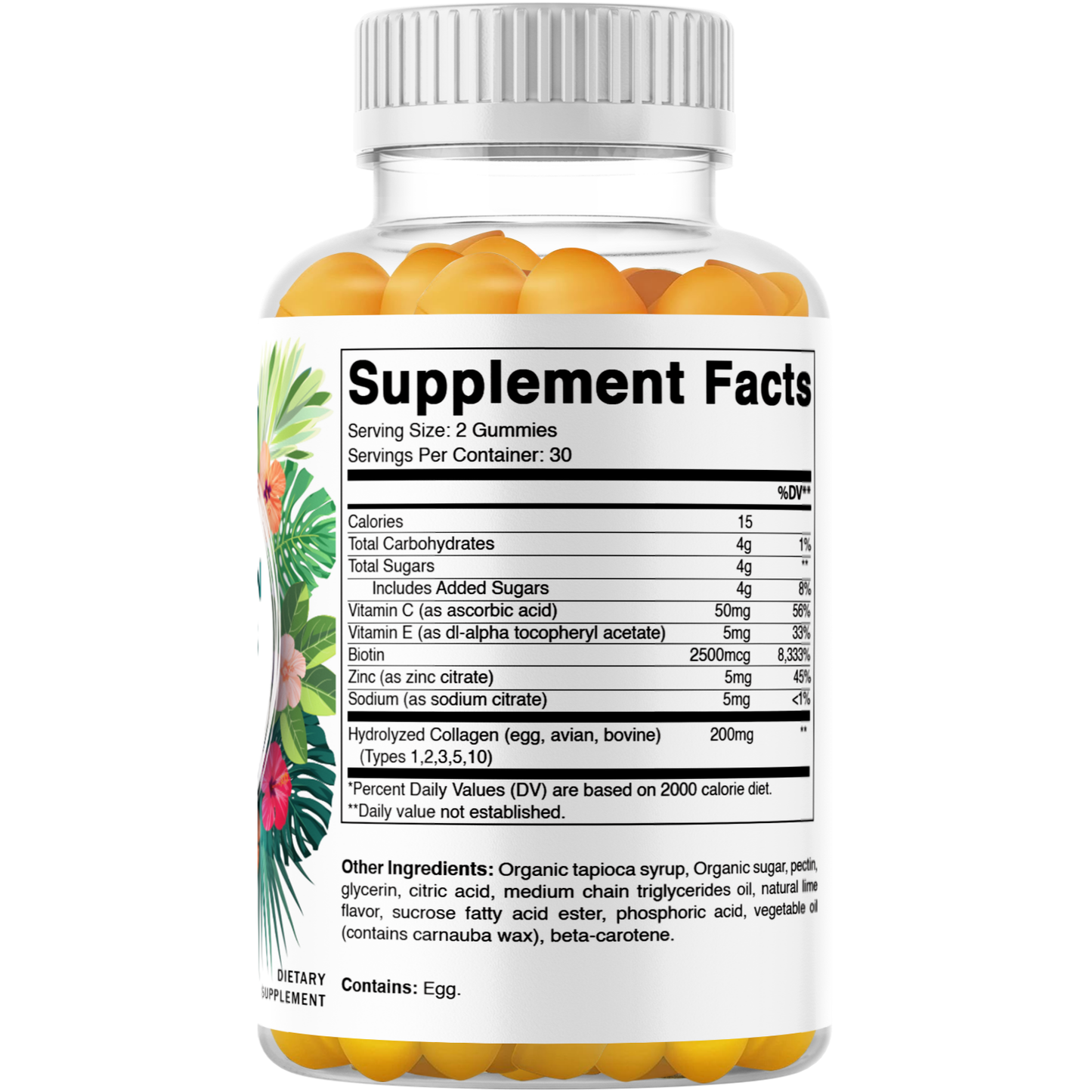 Collagen Gummies | Zinc & Biotin