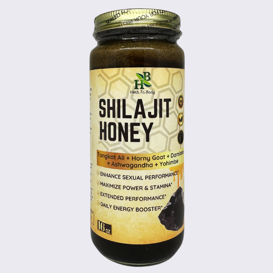 Herb To Body - Shilajit Honey 16oz