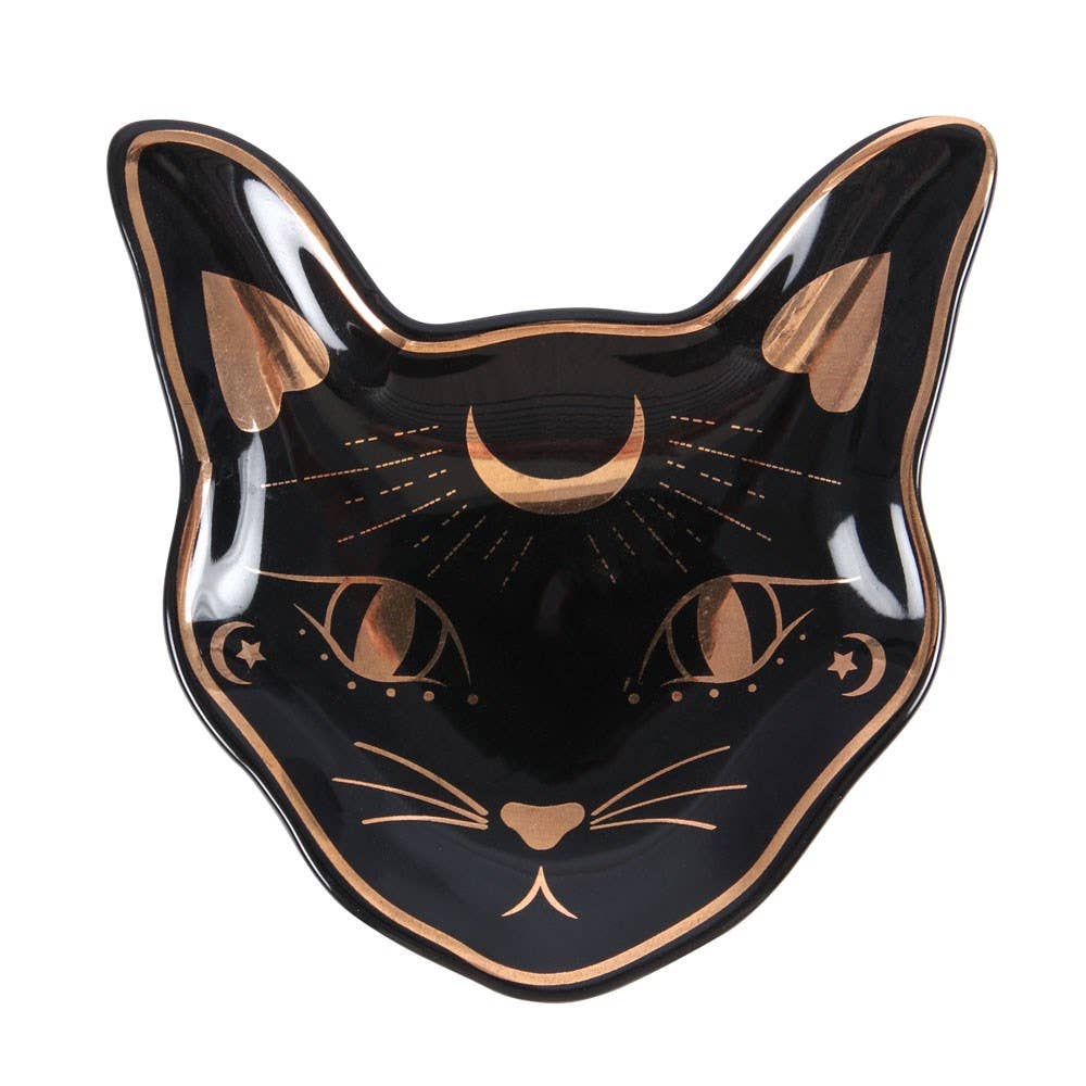 Cat Mystic Mog Ceramic Trinket Dish