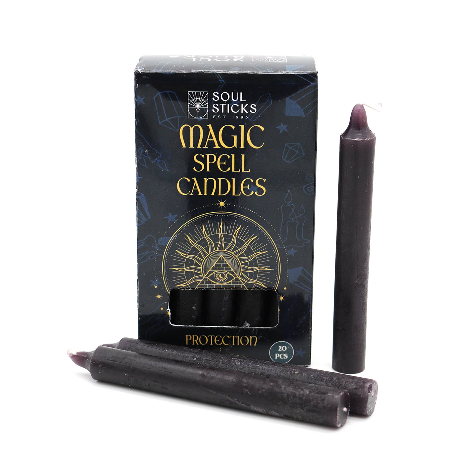 Magic Spell Candles | Protection | 20ct