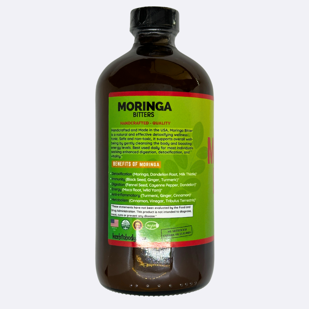 Moringa Living Bitter | Oral Supplement | 16oz