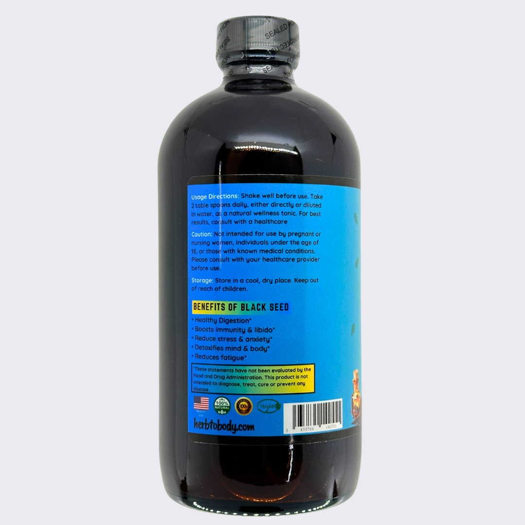 Black Seed Bitters 16oz