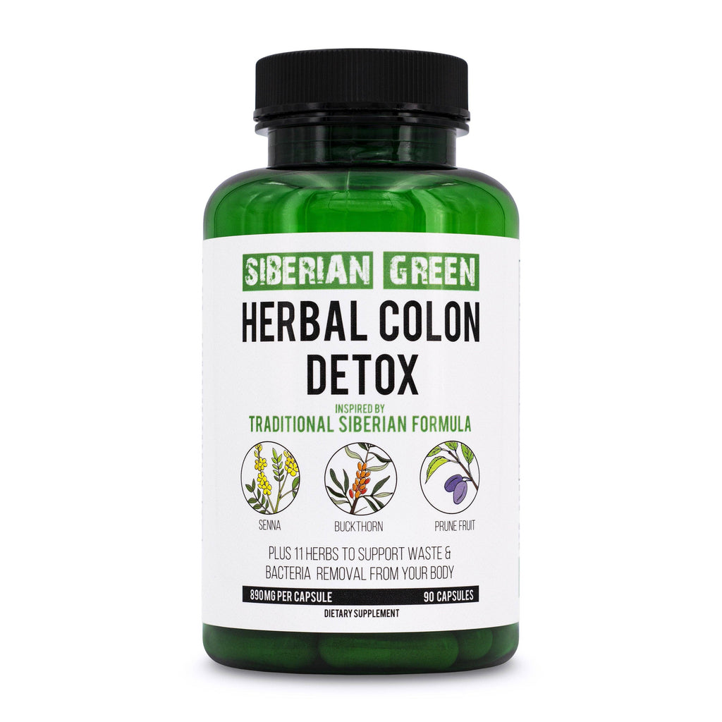 Herbal Colon Detox | Senna Buckthorn Prune | 90 Capsules
