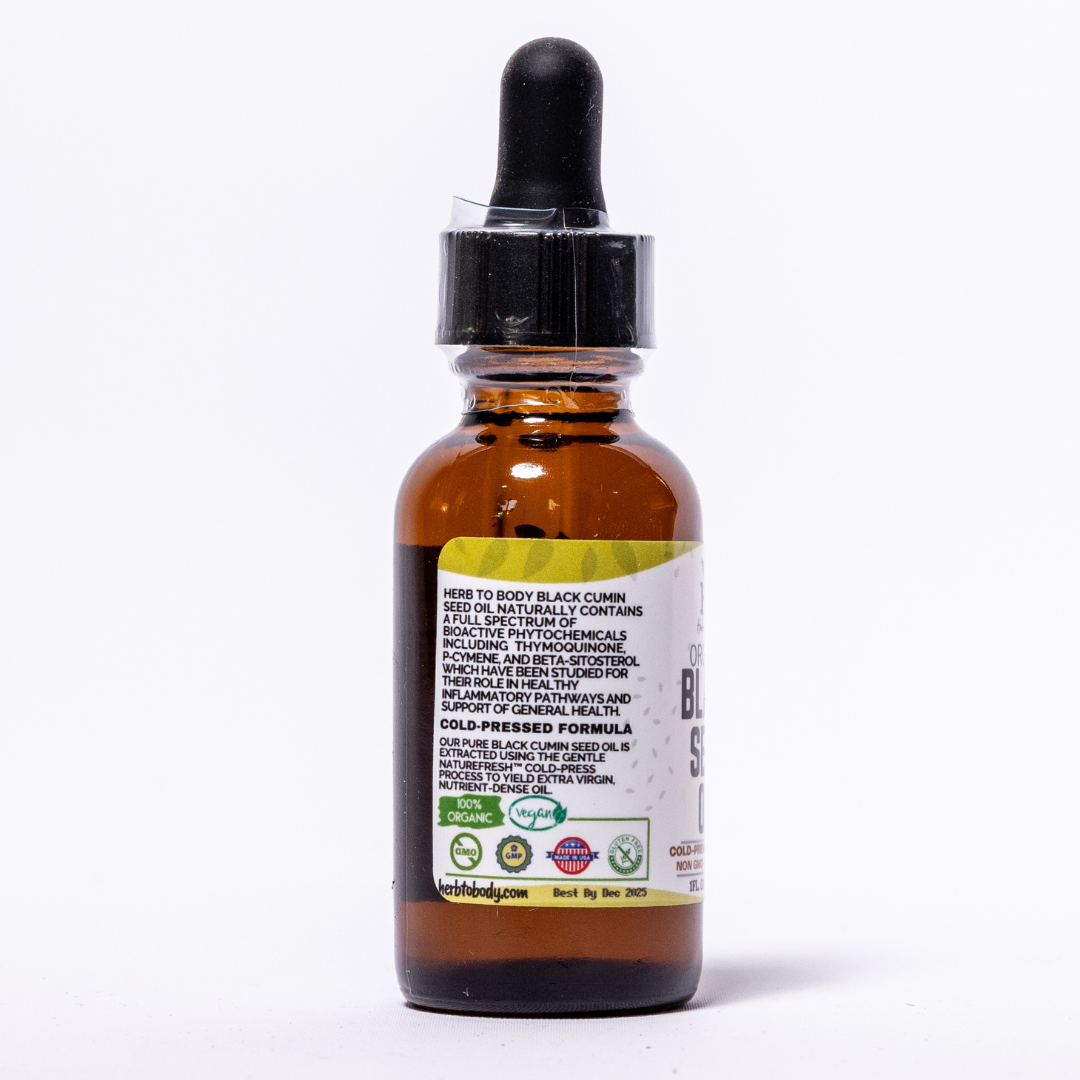 Organic Black Seed Oil: 2oz