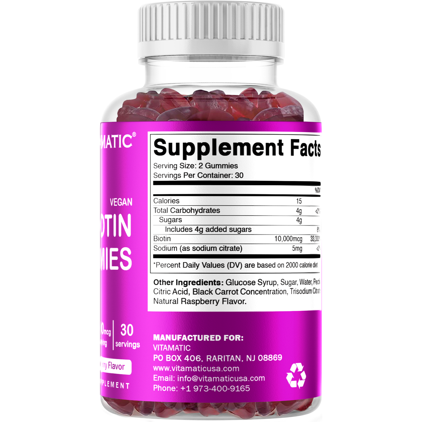 Biotin Gummies 10,000mcg