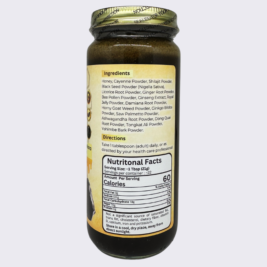 Herb To Body - Shilajit Honey 16oz