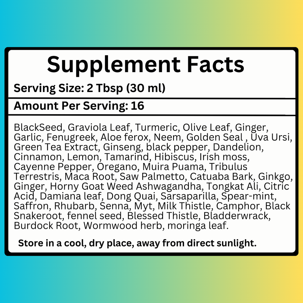 Black Seed Bitters 16oz