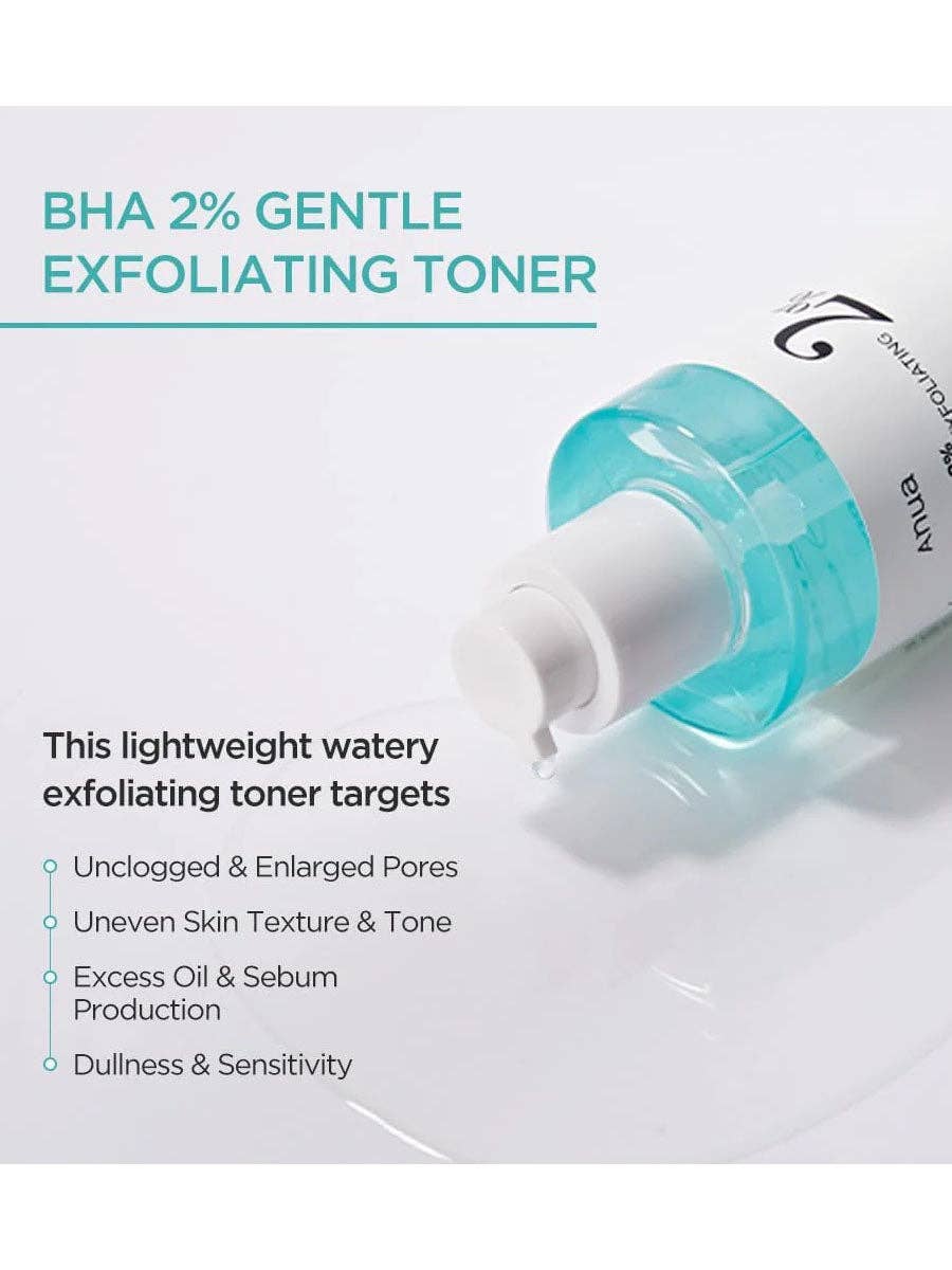 ANUA BHA 2% Gentle Exfoliating Toner | 150ML