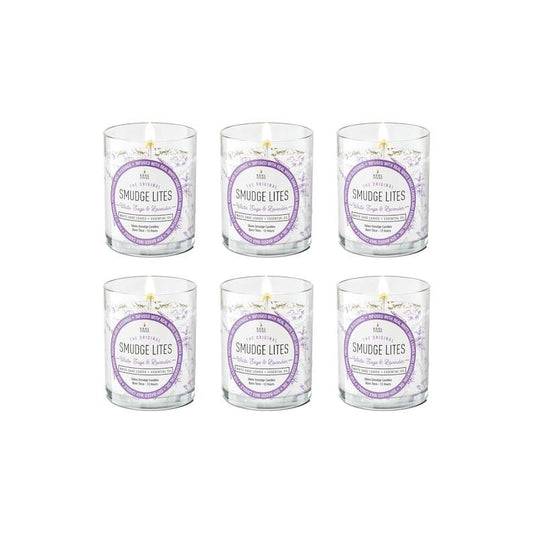 'Smudge Lites' | Lavender Sage | Votive Smudge Candle