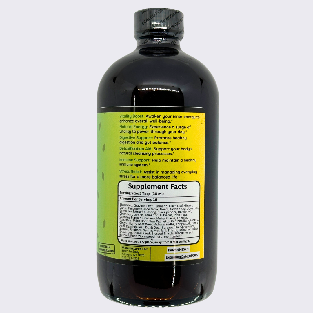 Black Seed Bitters 16oz