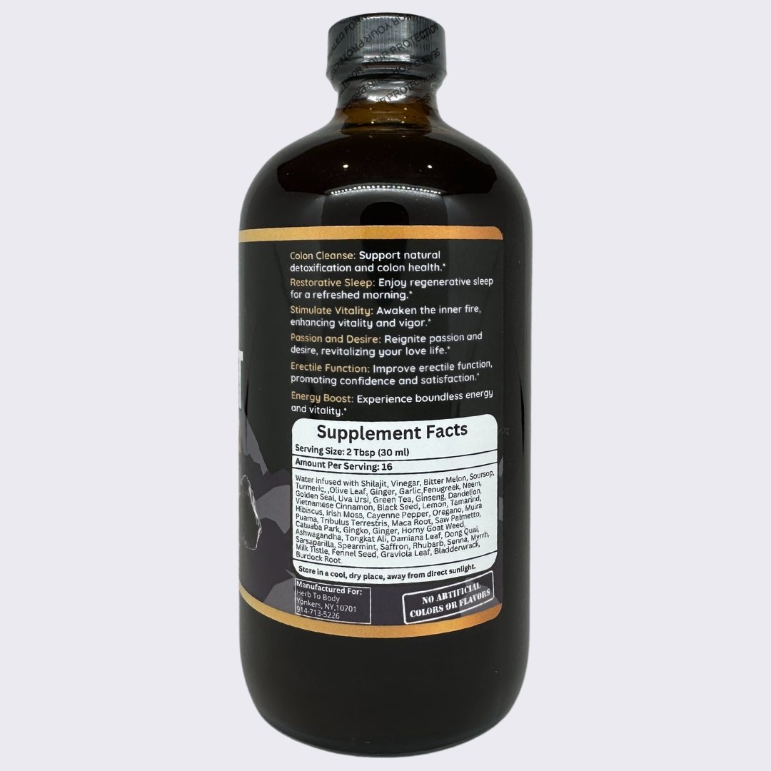 Shilajit Bitter 16oz