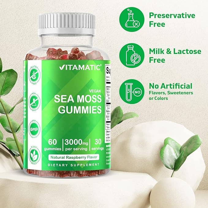 Irish Sea Moss Gummies | 3000 mg