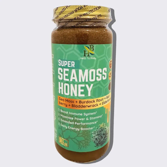 Herb To Body - Super Sea Moss Honey 16oz