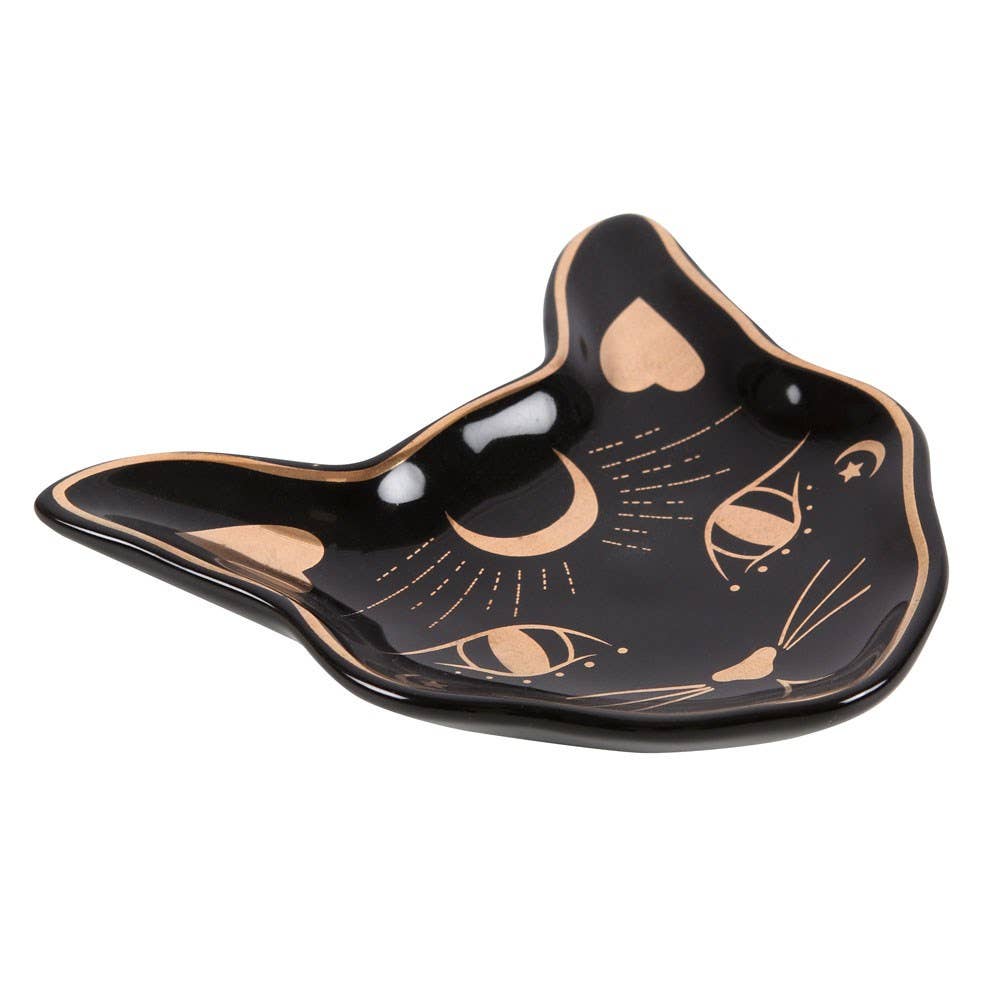 Cat Mystic Mog Ceramic Trinket Dish