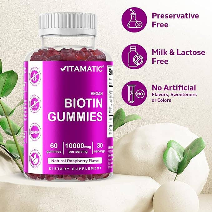 Biotin Gummies 10,000mcg