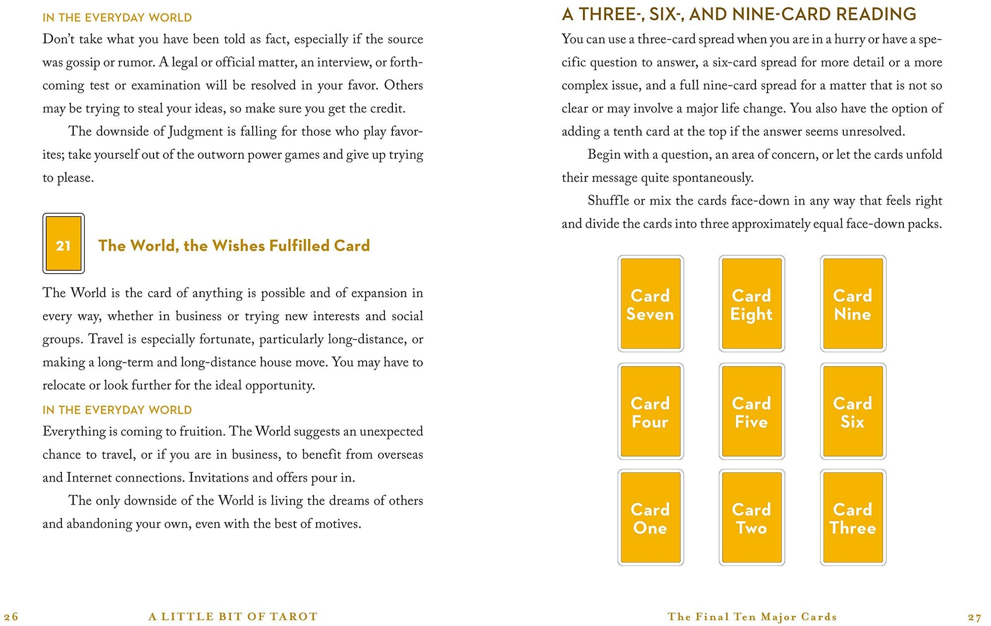 A Little Bit of Tarot by Cassandra Eason