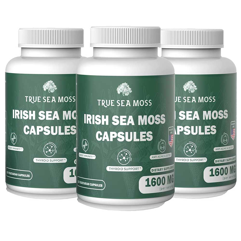 NATURAL SEA MOSS CAPSULES: 1 Pack