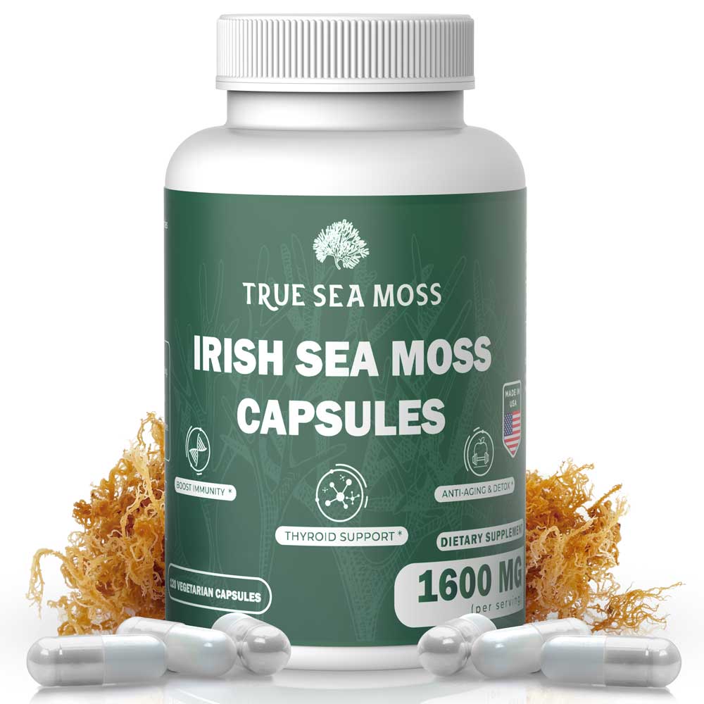 NATURAL SEA MOSS CAPSULES: 1 Pack