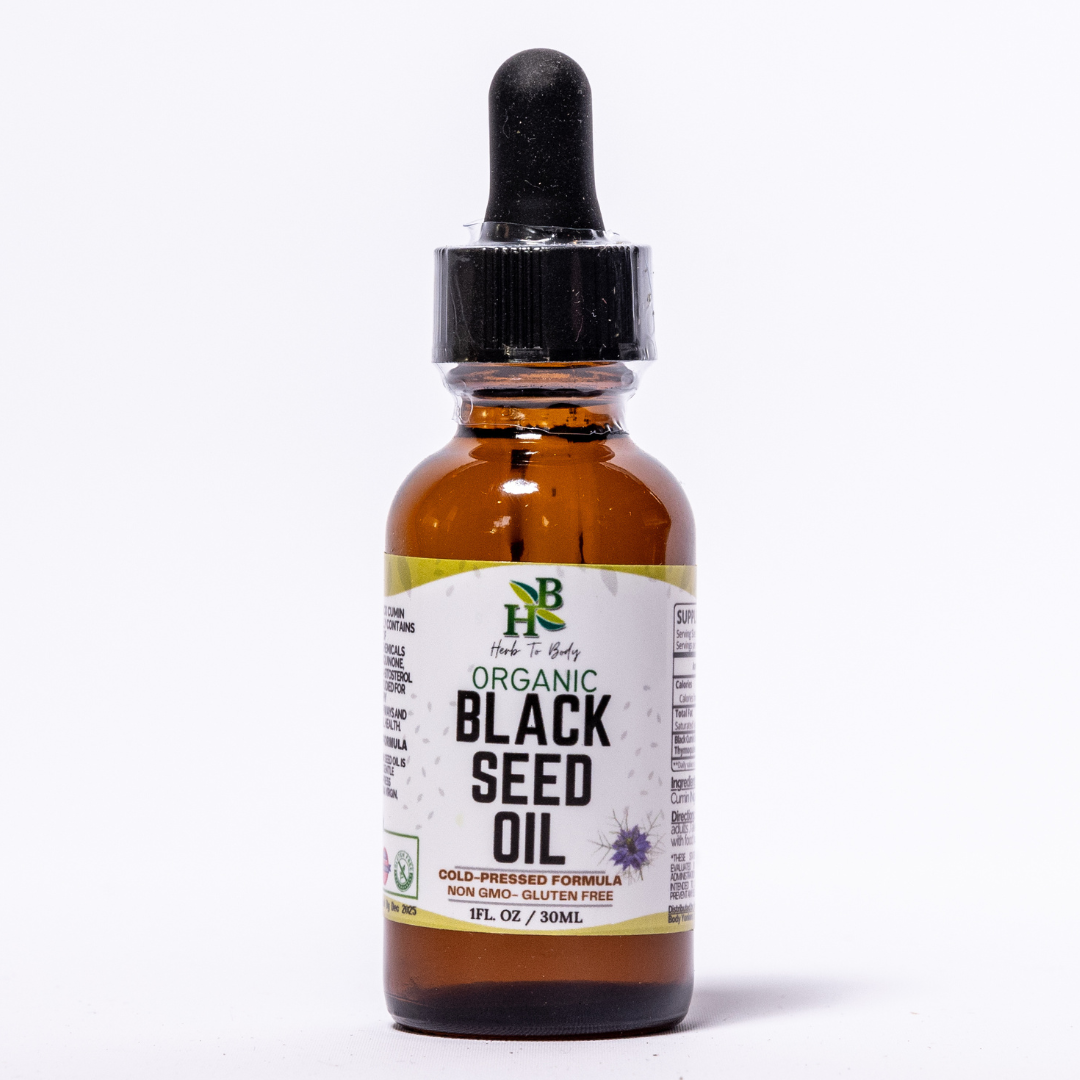 Organic Black Seed Oil: 1oz