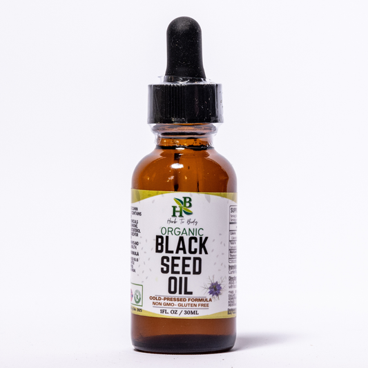 Herb To Body - Organic Black Seed Oil: 1oz