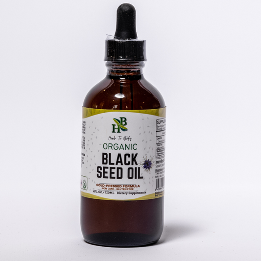 Herb To Body - Organic Black Seed Oil: 4oz