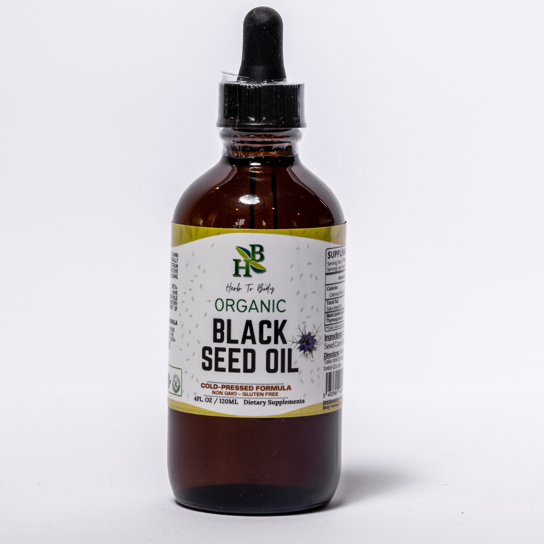 Organic Black Seed Oil: 4oz