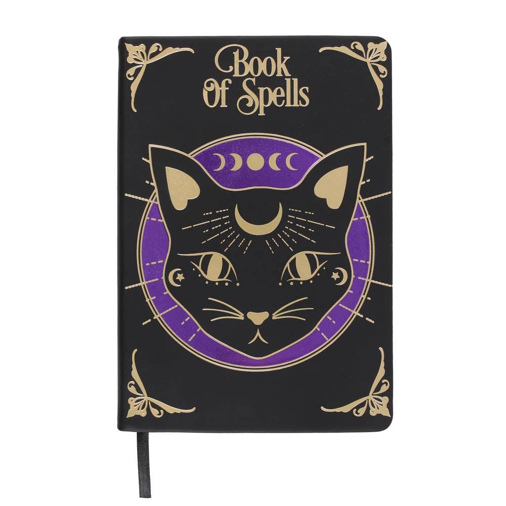 Book of Spells Journal | Luna the Cat