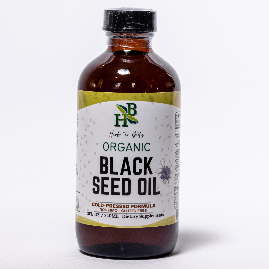 Organic Black Seed Oil: 8oz