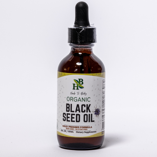 Herb To Body - Organic Black Seed Oil: 2oz